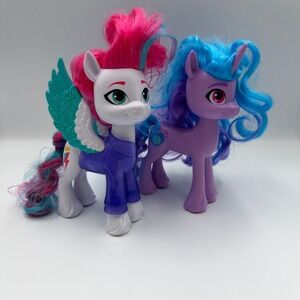 My Little Pony G5 Zipp Storm & Izzy Moonbow Figures Hasbro 2021 F4282 F2032